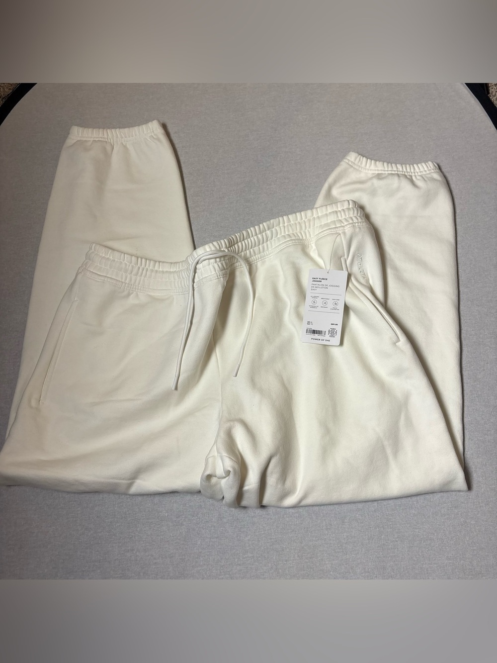 Athleta Easy Fleece Joggers Sweatpants NWT XL
